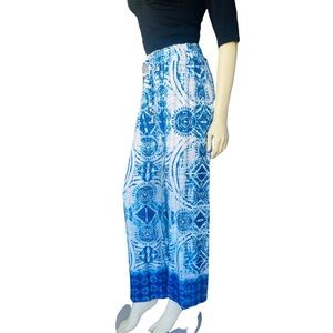 Hester & Orchard Women’s Beach Boho Blue Pants